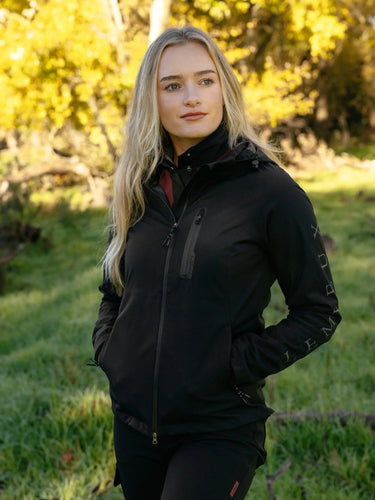 LeMieux Ladies Black Athena Waterproof Lightweight Jacket Black| Online For Equine