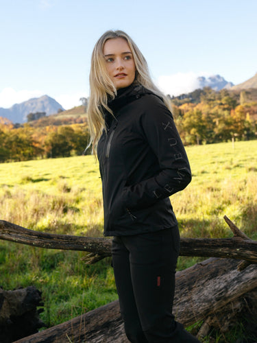 LeMieux Ladies Black Athena Waterproof Lightweight Jacket Black| Online For Equine