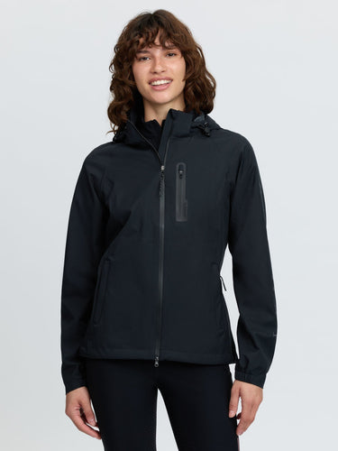 LeMieux Ladies Black Athena Waterproof Lightweight Jacket Black| Online For Equine