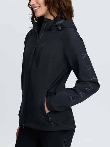 LeMieux Ladies Black Athena Waterproof Lightweight Jacket Black| Online For Equine