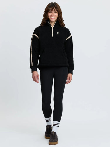 LeMieux Ladies Black Avery Teddy Quarter Zip Fleece Black| Online For Equine