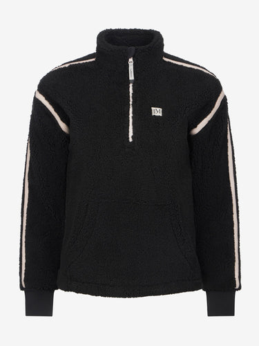 LeMieux Ladies Black Avery Teddy Quarter Zip Fleece Black| Online For Equine