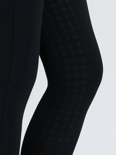 LeMieux Ladies Black Becca Half Seat Breeches Black| Online For Equine