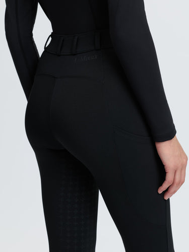 LeMieux Ladies Black Becca Half Seat Breeches Black| Online For Equine