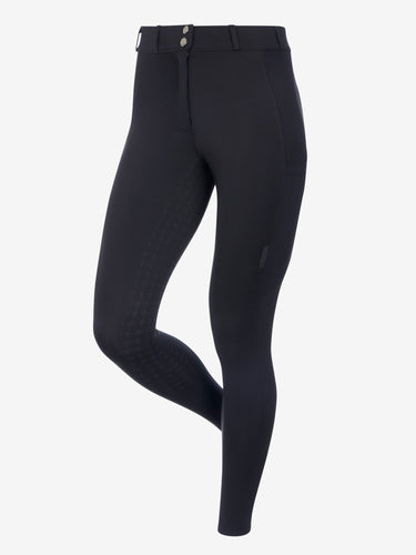 LeMieux Ladies Black Becca Half Seat Breeches Black| Online For Equine