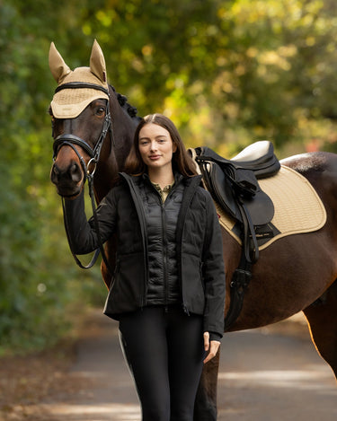 LeMieux Ladies Black Brooke 3 in 1 Waterproof Hybrid Jacket Black| Online For Equine