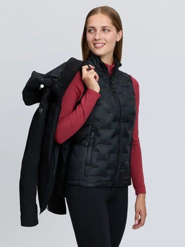 LeMieux Ladies Black Brooke 3 in 1 Waterproof Hybrid Jacket Black| Online For Equine