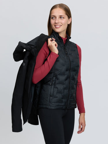 LeMieux Ladies Black Brooke 3 in 1 Waterproof Hybrid Jacket Black| Online For Equine