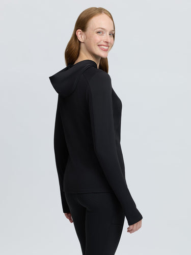 LeMieux Ladies Black Heidi Hooded Mid Layer Black| Online For Equine