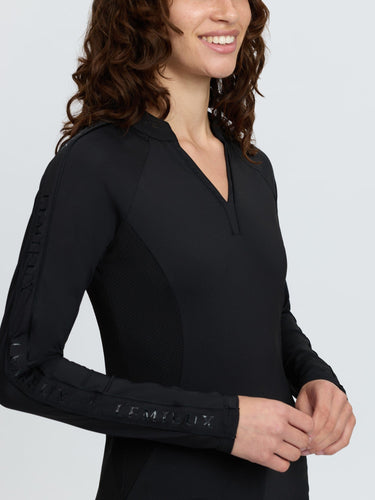 LeMieux Ladies Black Lisa Long Sleeve Base Layer Black| Online For Equine