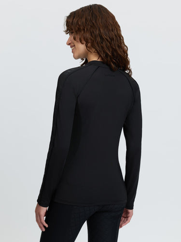 LeMieux Ladies Black Lisa Long Sleeve Base Layer Black| Online For Equine