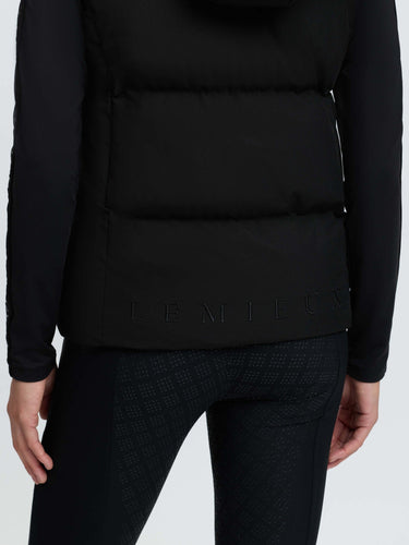 LeMieux Ladies Black Margot Hooded Gilet Black| Online For Equine