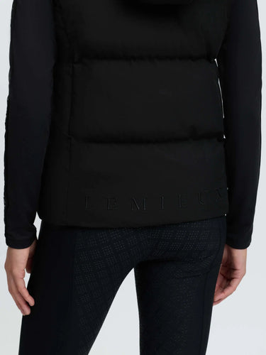 LeMieux Ladies Black Margot Hooded Gilet Black| Online For Equine