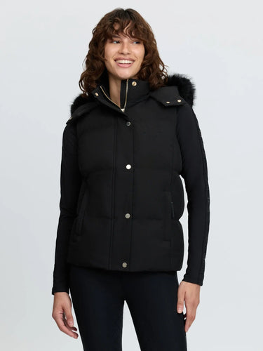 LeMieux Ladies Black Margot Hooded Gilet Black| Online For Equine