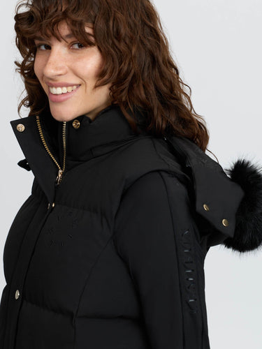 LeMieux Ladies Black Margot Hooded Gilet Black| Online For Equine
