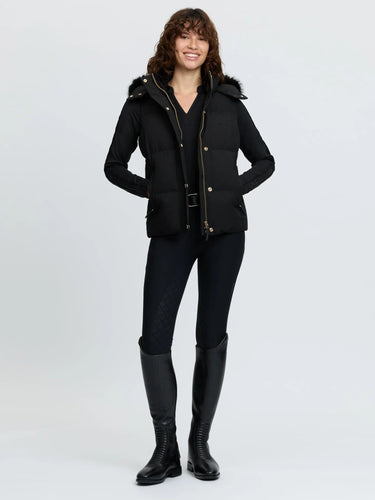 LeMieux Ladies Black Margot Hooded Gilet Black| Online For Equine