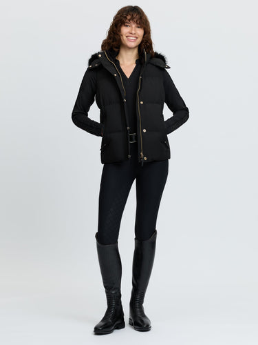 LeMieux Ladies Black Margot Hooded Gilet Black| Online For Equine