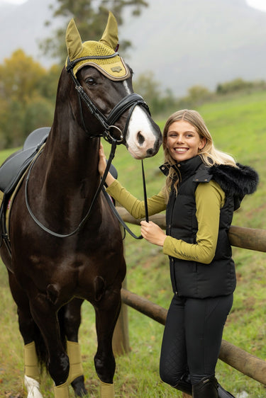 LeMieux Ladies Black Margot Hooded Gilet Black| Online For Equine