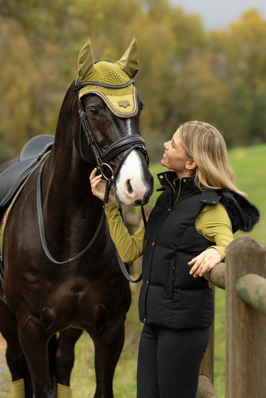 LeMieux Ladies Black Margot Hooded Gilet Black| Online For Equine