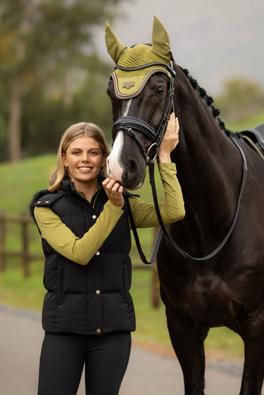 LeMieux Ladies Black Margot Hooded Gilet Black| Online For Equine