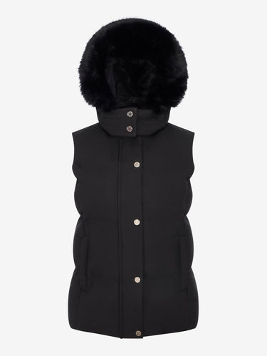 LeMieux Ladies Black Margot Hooded Gilet Black| Online For Equine