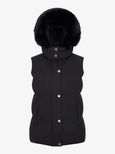 LeMieux Ladies Black Margot Hooded Gilet Black| Online For Equine
