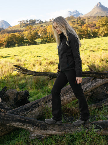 LeMieux Ladies Black Stormwear Stretch Waterproof Trousers Black| Online For Equine
