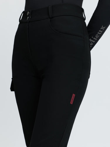 LeMieux Ladies Black Stormwear Stretch Waterproof Trousers Black| Online For Equine