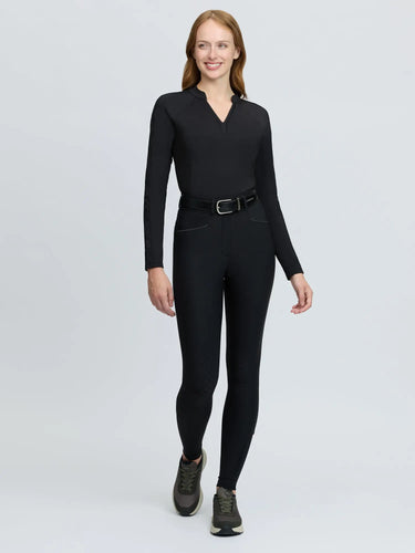 LeMieux Ladies Black Tall Isabelle Full Seat Breeches Black| Online For Equine