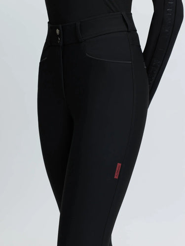 LeMieux Ladies Black Tall Isabelle Knee Grip Breeches Black| Online For Equine