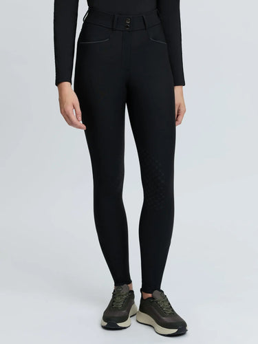 LeMieux Ladies Black Tall Isabelle Knee Grip Breeches Black| Online For Equine