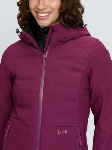 LeMieux Ladies Blackberry Brooke 3 in 1 Waterproof Hybrid Jacket Blackberry| Online For Equine