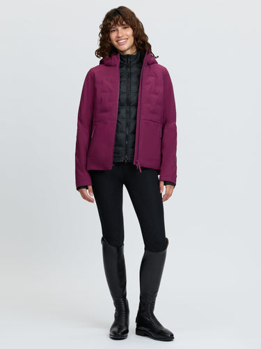 LeMieux Ladies Blackberry Brooke 3 in 1 Waterproof Hybrid Jacket Blackberry| Online For Equine