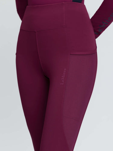 LeMieux Ladies Blackberry Naomi Pull On Breeches Blackberry| Online For Equine