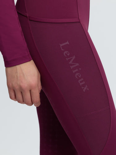 LeMieux Ladies Blackberry Naomi Pull On Breeches Blackberry| Online For Equine
