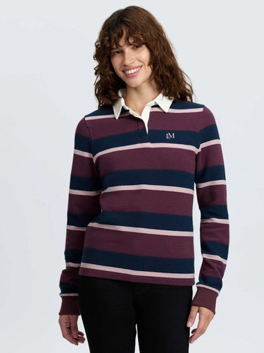 LeMieux Ladies Bramble Sloane Stripe Rugby Shirt| Online For Equine