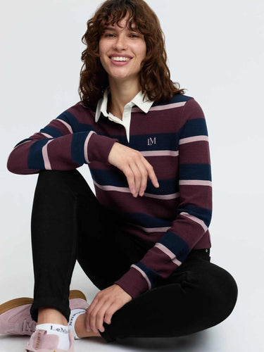 LeMieux Ladies Bramble Sloane Stripe Rugby Shirt| Online For Equine