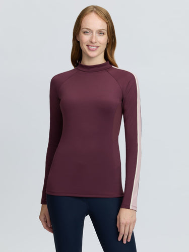 LeMieux Ladies Bramble Talia High Neck Base Layer Bramble| Online For Equine