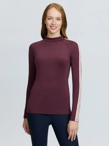 LeMieux Ladies Bramble Talia High Neck Base Layer Bramble| Online For Equine