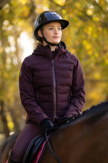 LeMieux Ladies Brooke Waterproof Hybrid Jacket Damson| Online For Equine