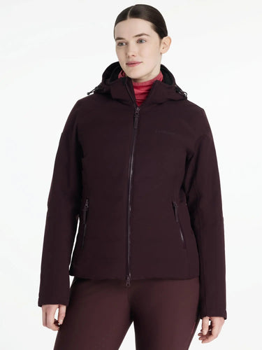 LeMieux Ladies Brooke Waterproof Hybrid Jacket Damson| Online For Equine