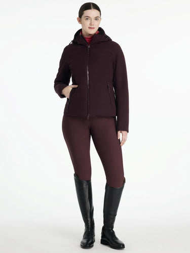 LeMieux Ladies Brooke Waterproof Hybrid Jacket Damson| Online For Equine