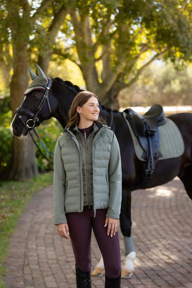LeMieux Ladies Brooke Waterproof Hybrid Jacket Rosemary| Online For Equine