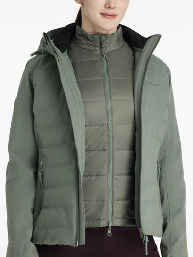 LeMieux Ladies Brooke Waterproof Hybrid Jacket Rosemary| Online For Equine