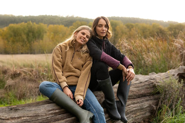 LeMieux Ladies Caramel Avery Teddy Quarter Zip Fleece Caramel| Online For Equine