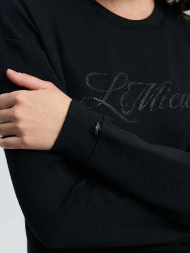 LeMieux Ladies Christina Crew Sweat Black| Online For Equine