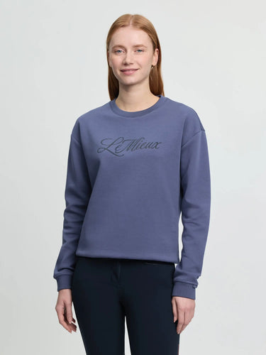 LeMieux Ladies Christina Crew Sweat Shadow| Online For Equine
