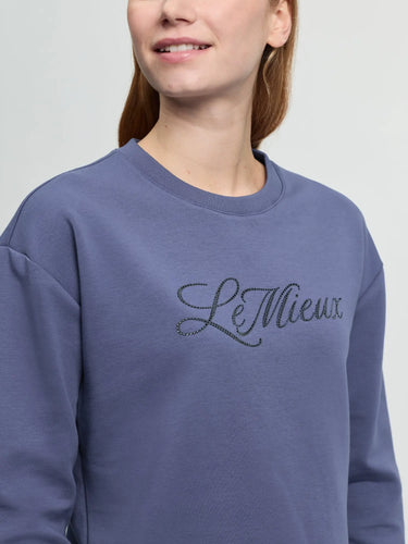 LeMieux Ladies Christina Crew Sweat Shadow| Online For Equine