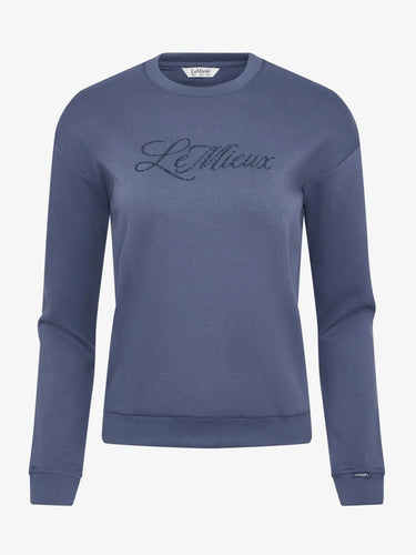 LeMieux Ladies Christina Crew Sweat Shadow| Online For Equine