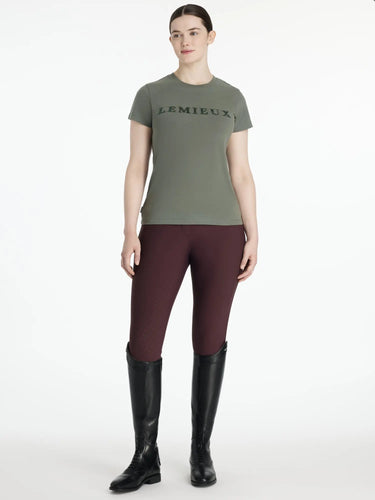 LeMieux Ladies Classique Sparkle T-shirt Rosemary| Online For Equine